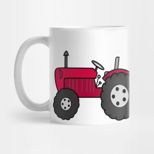 Christmas Tractor Mug